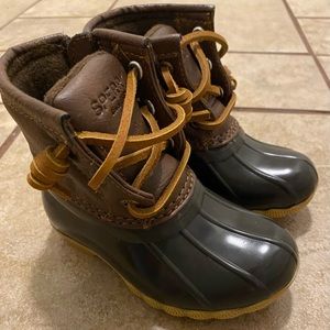 Kids Sperry Saltwater Boots Size 6 (Toddler)